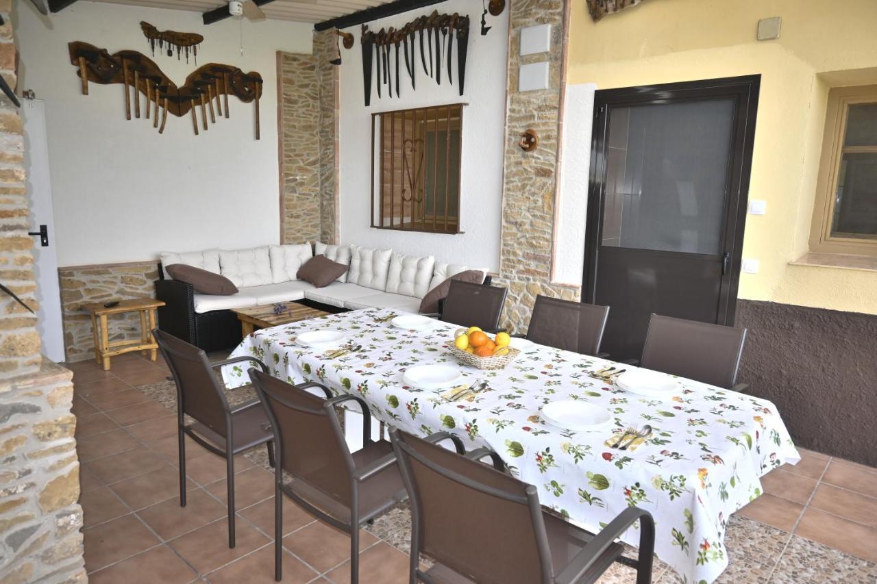Villa Mas De Josep L'Ampolla Esterno foto